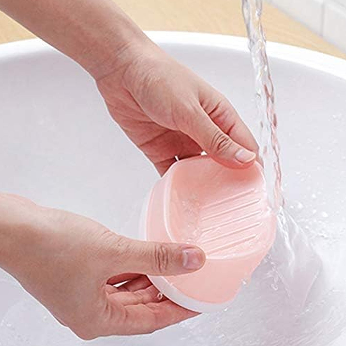 Soap Container Soap Box Household Kitchen And Bathroom Can Use Pp Material Drain Box Double Soap Dish For Bathroom Shower Home Outdoor Camping (1 Pc)