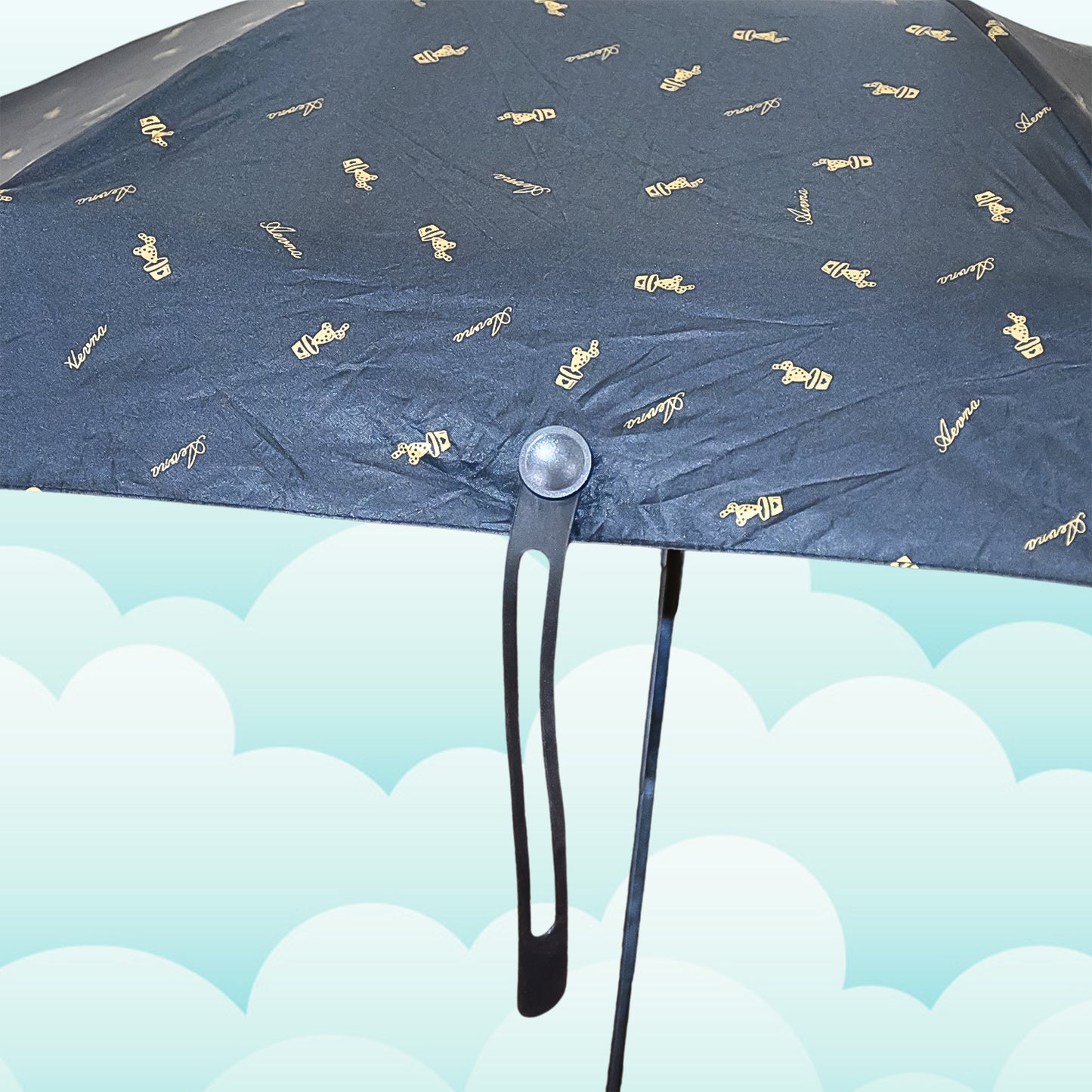 3-fold Umbrella Summer Sun And Rain Protectionfoldable Cute Umbrella Uv Protection Rain Sun Umbrella Travel Accessories Umbrella For Children Girls And Boys (1 Pc With Zip Case)