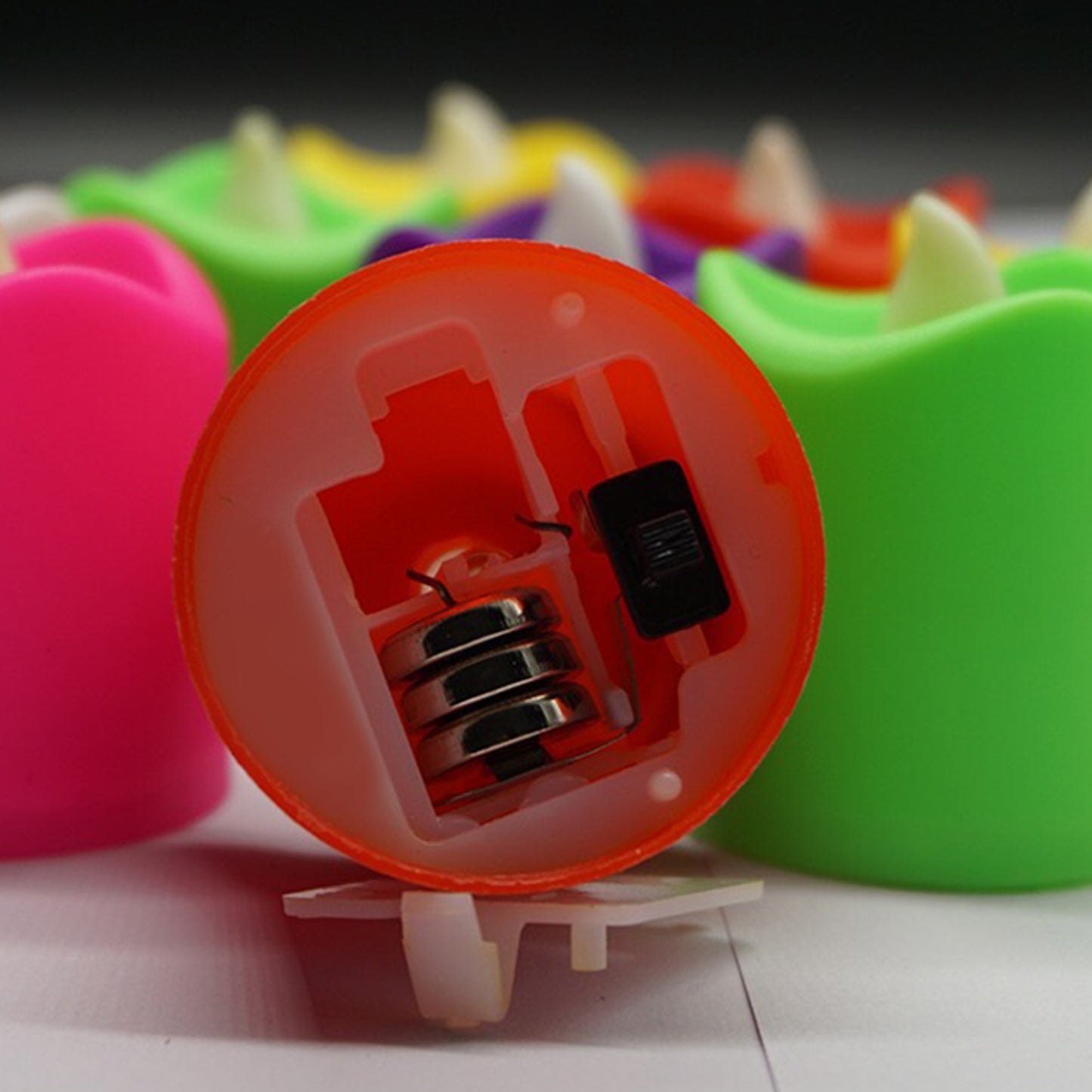 10pcs Festival Decorative - Led Tealight Candles Battery Operated Candle Ideal For Party.