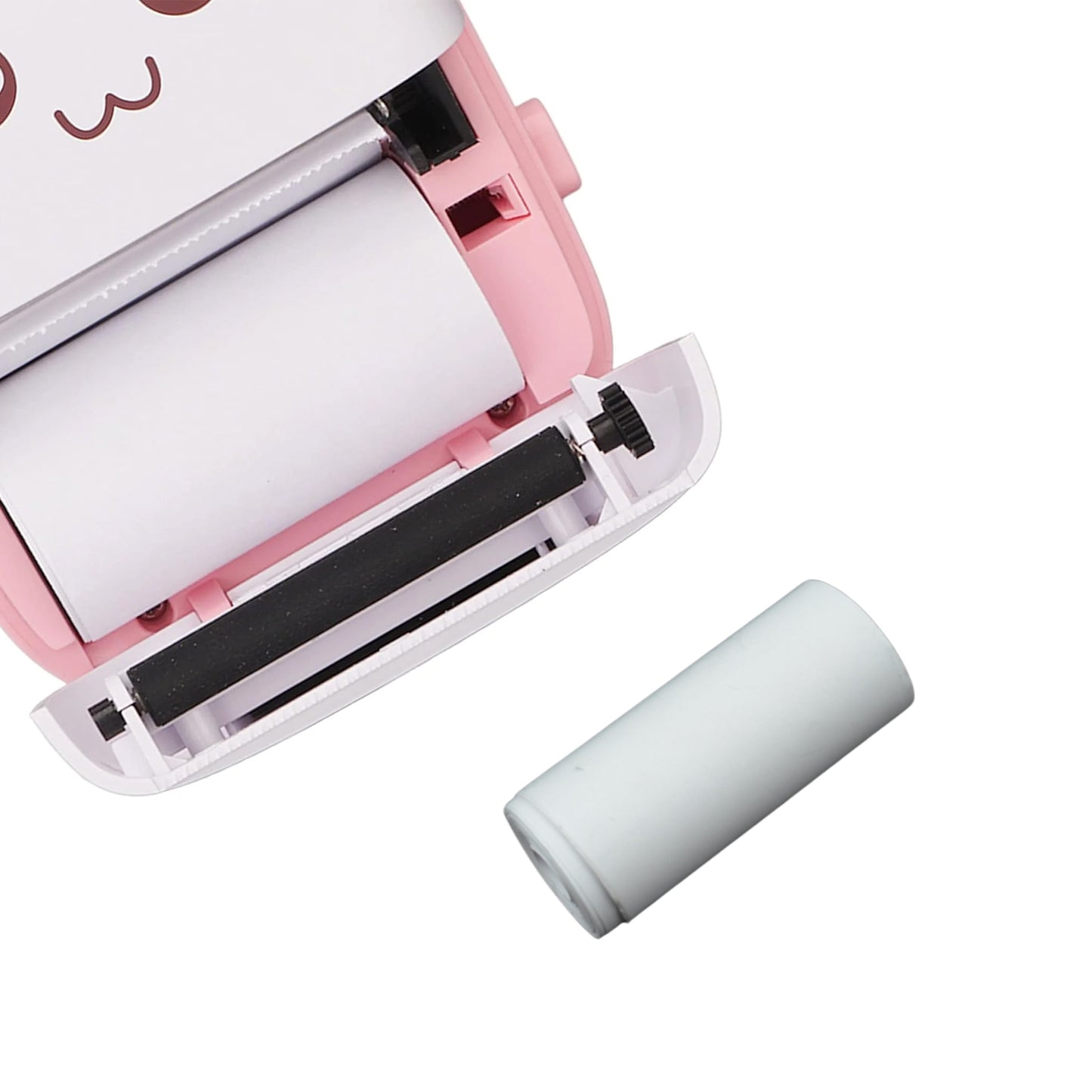 Small Thermal Printer Paper Printing Paper Roll Aging Resistant Fast Color Rendering Portable Clear Printing For Travel (1 Pc Printing Paper Roll )