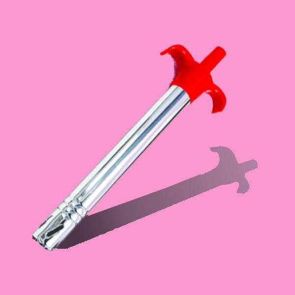 Stainless Steel Electronic Gas Lighter And Knife (2 In 1)