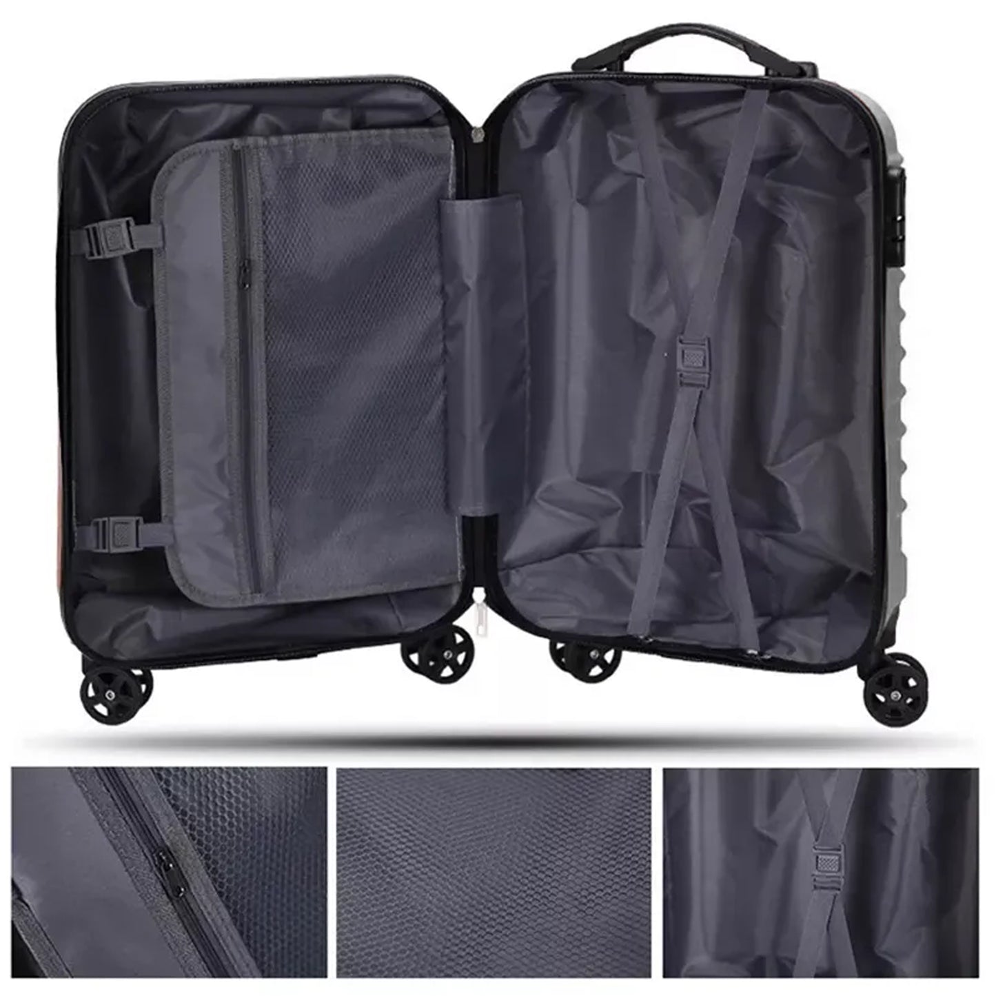 Trolley Bag Big And Small Suitcase Bag For Men Women Use Bag ( Set Of 2 )