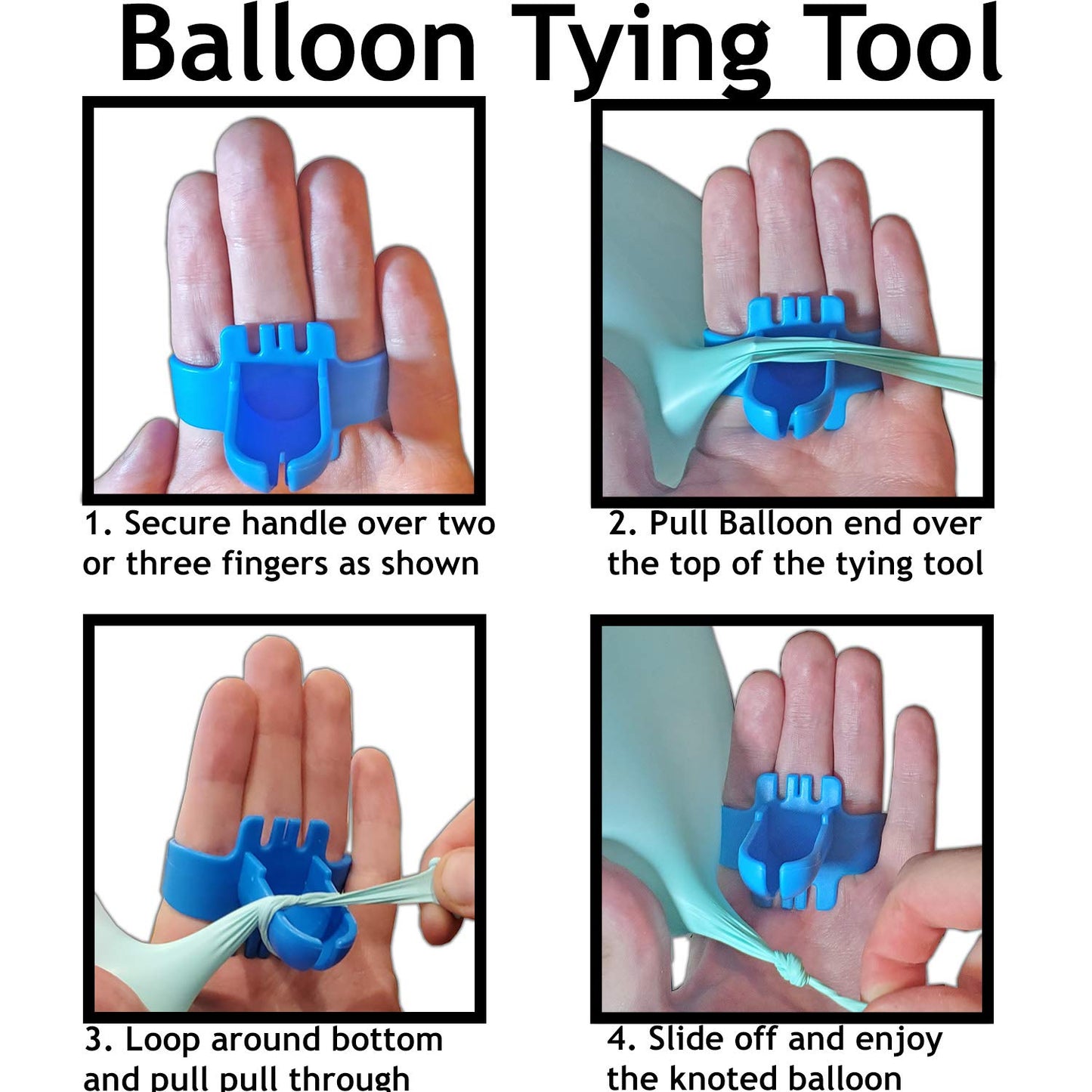 Balloon Tying Tool Device Accessory Knotting Faster Supplies Balloon Time Accessories Party Decorations