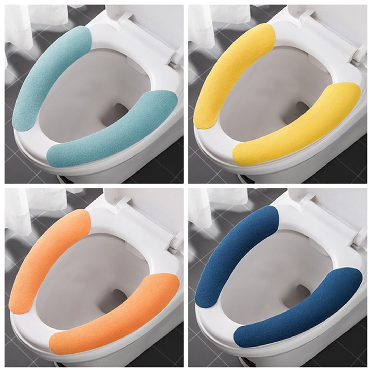 Toilet Seat Cover Toilet Seat Cushion Soft And Warm Washable Toilet Seat Cover Pads Comfortable