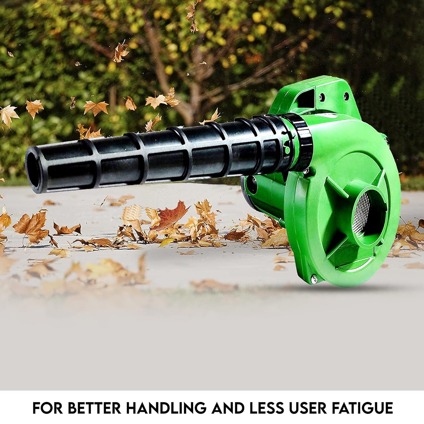 650v Blower Portable Rifel Range Heavy Duty Air Blower Electric Air Blower For Homeofficecarpccomputer Dustgaragepatiogarden Leaftrash Cleaning (350w 2.3 M3min 13000 Rpm Green)