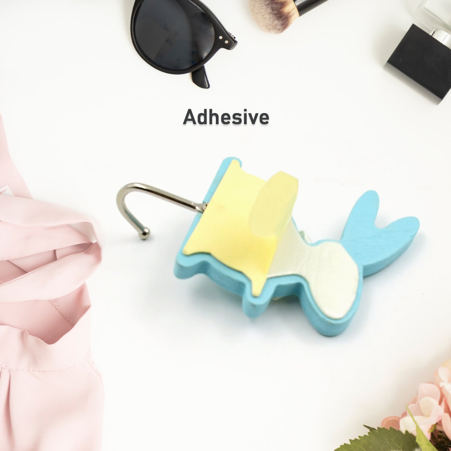 Bunny Adhesive Wall Sticky Hook Strong Wall Hook For Office Bathroom Home Use (1 Pc Hook)