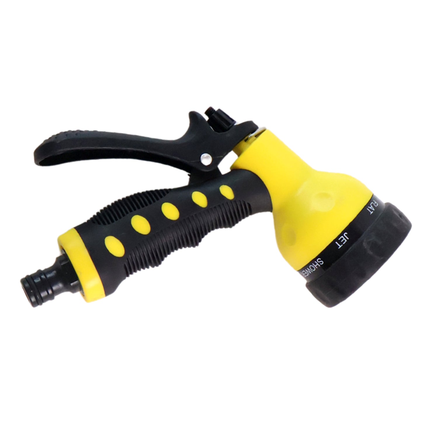 Adjustable 8 Pattern Water Spray Gun Trigger High Pressure For Vehicle Cleaning Garden Lawn Grass Rinse Flat Soak Washing For Car Bike Plants Pressure Washer Water Nozzle