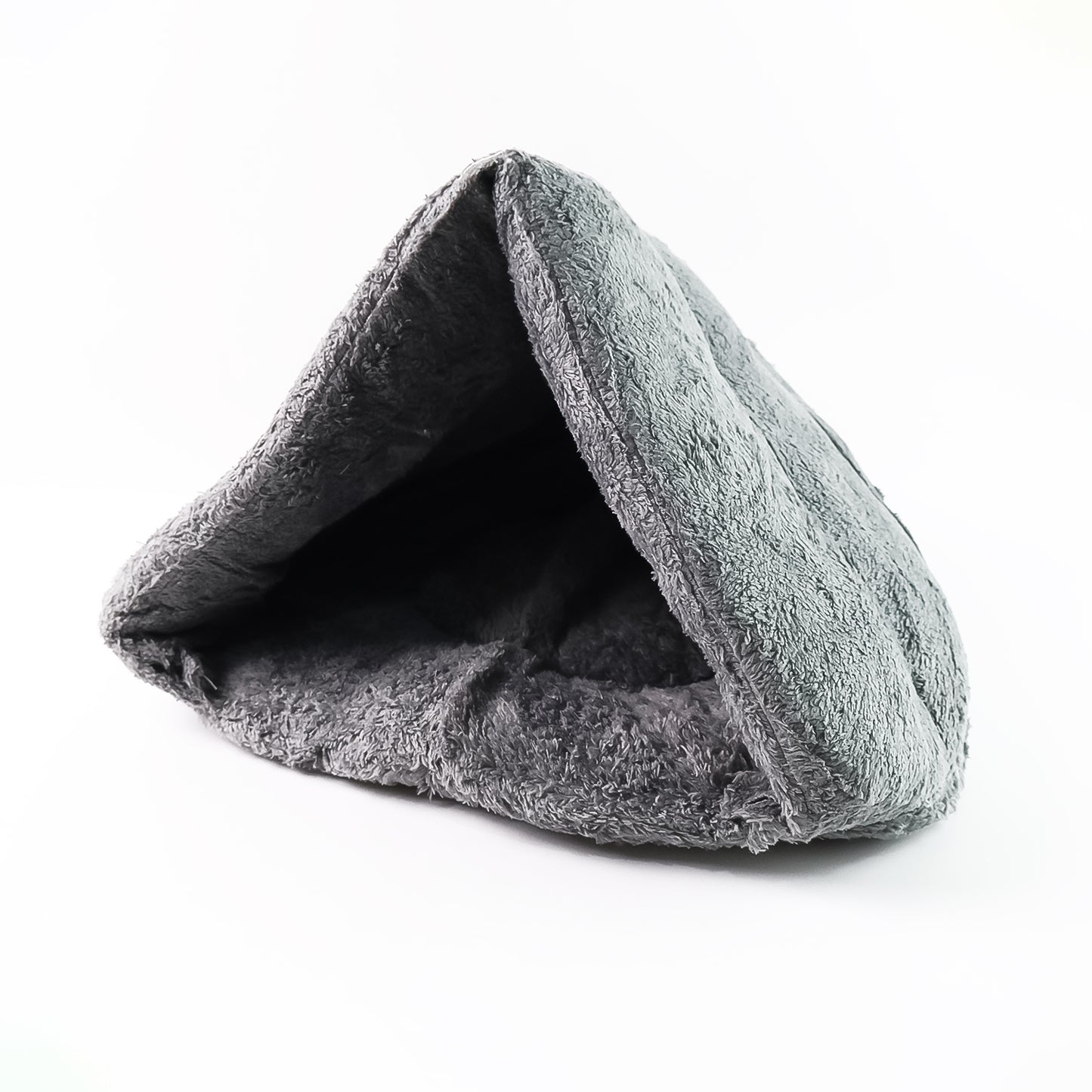 Ultra-soft Cave Style Plush Pet Sleeping Bed For Cats And Small Dogs (1 Pc Small)
