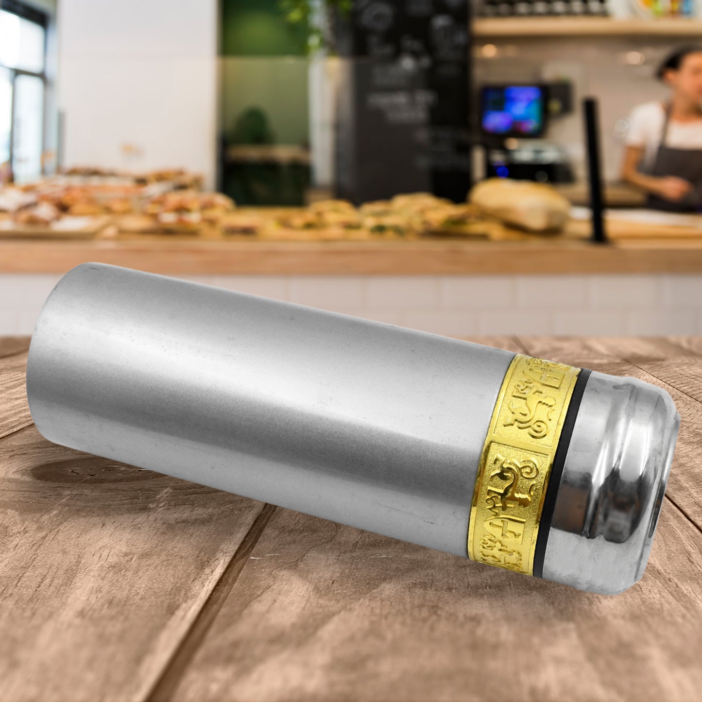Stainless Steel Water Bottle Leak Proof Rust Proof Hot Cold Drinks Gym Sipper Bpa Free Food Grade Quality Steel Fridge Bottle For Office Gym School (350 Ml Approx)