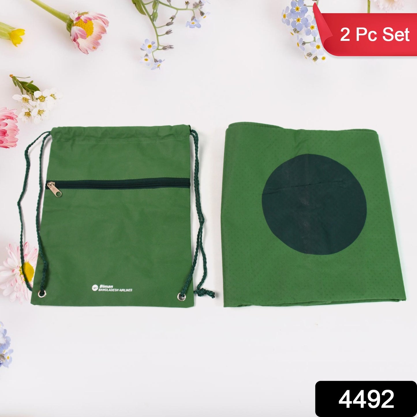 2 In 1 Hajj Kit Bag With Musallah Small Bag (2 Pcs Set)