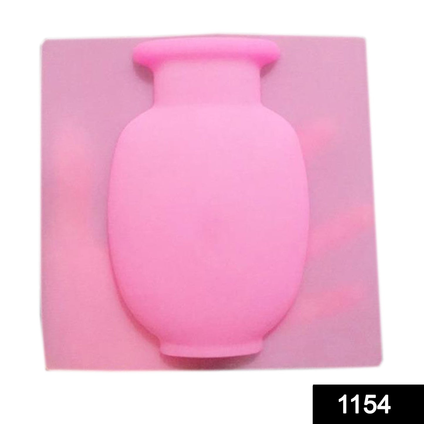 Wall Hanging Silicone Flower Pot Sticker Plant Rack For Decoration (Multicolour)