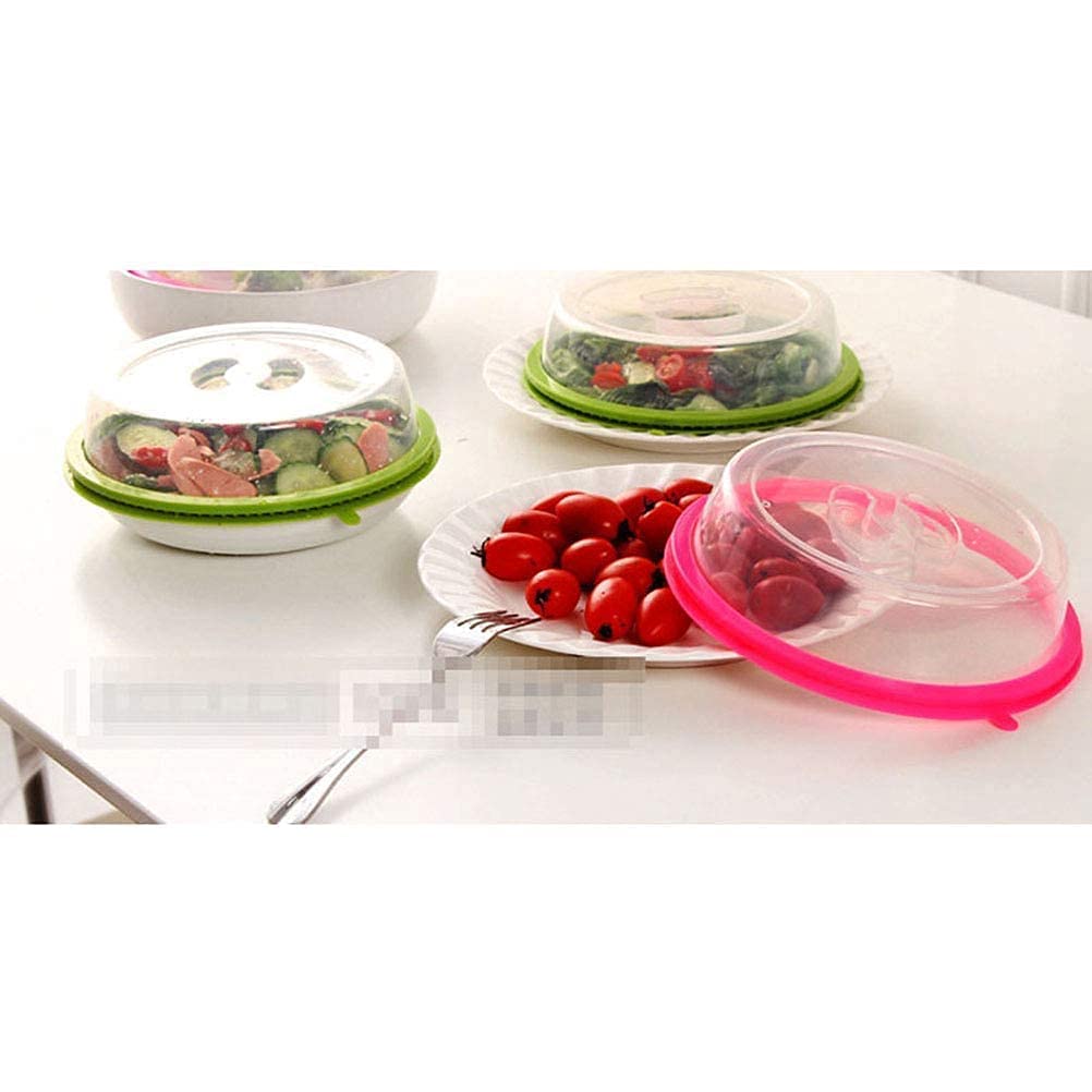 Air-tight Microwave Oven Dish Cover Microwave Splatter Cover Food Cover Microwave Food Plate Kitchen Plate Dish Lid Dishwasher Safe