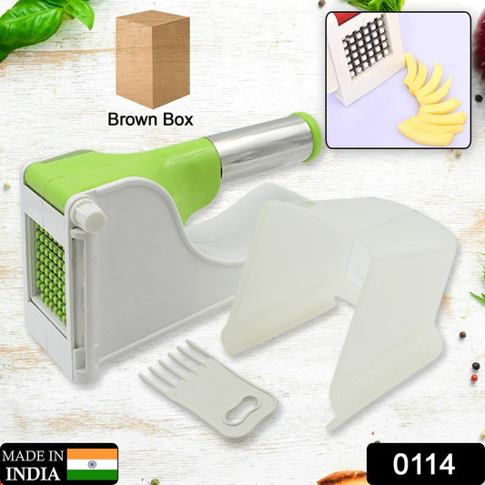 Virgin Plastic French Fry Chipper Potato Slicer With Container