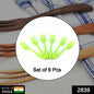 Small Plastic 6pc Serving Fork Set For Kitchen