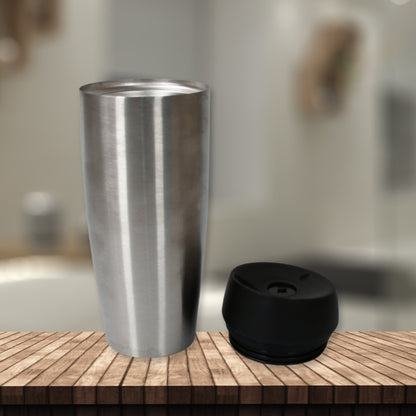 Stainless Steel Vacuum Insulated Coffee Cups Double Walled Travel Mug Car Coffee Mug With Leak Proof Lid Reusable Thermal Cup For Hot Cold Drinks Coffee Tea (850ml Approx)