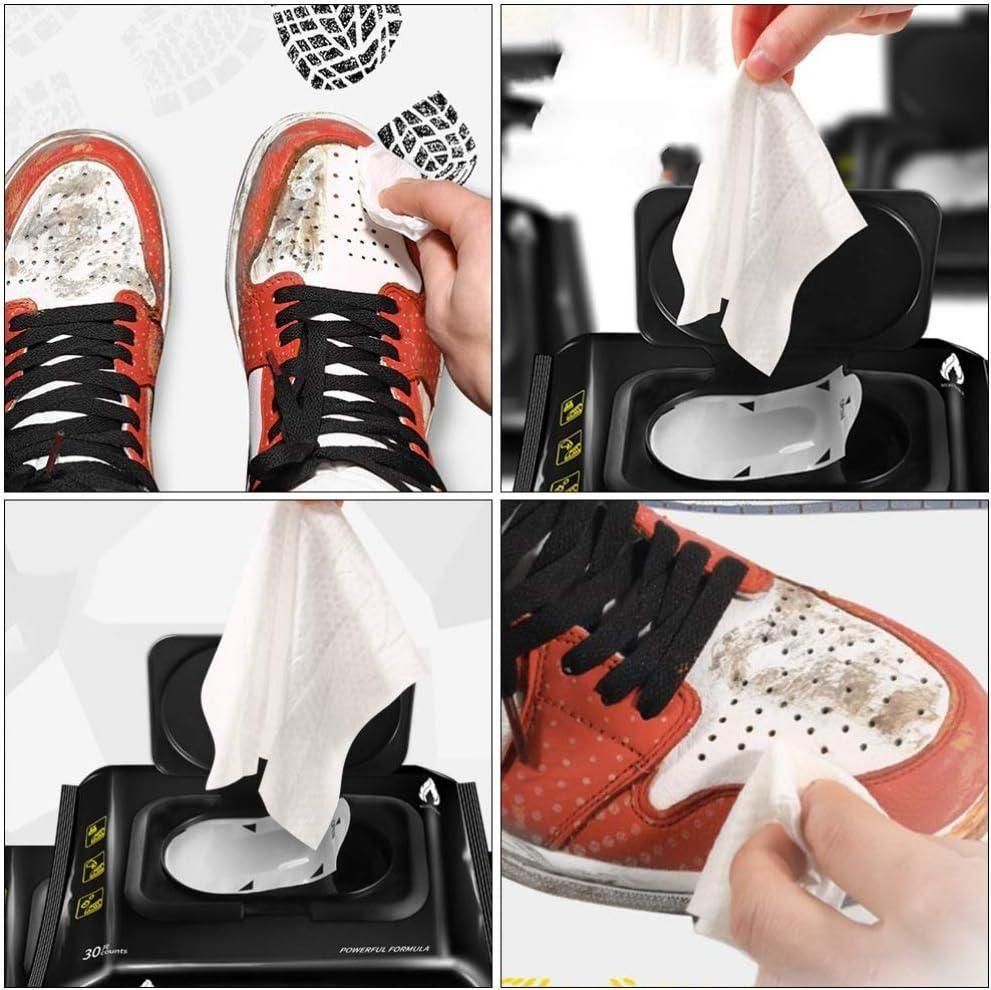 Sneaker & Shoe Wipes - 1 Packs of 80