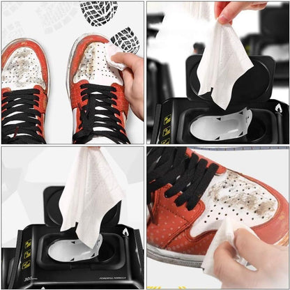 Sneaker & Shoe Wipes - 1 Packs of 80