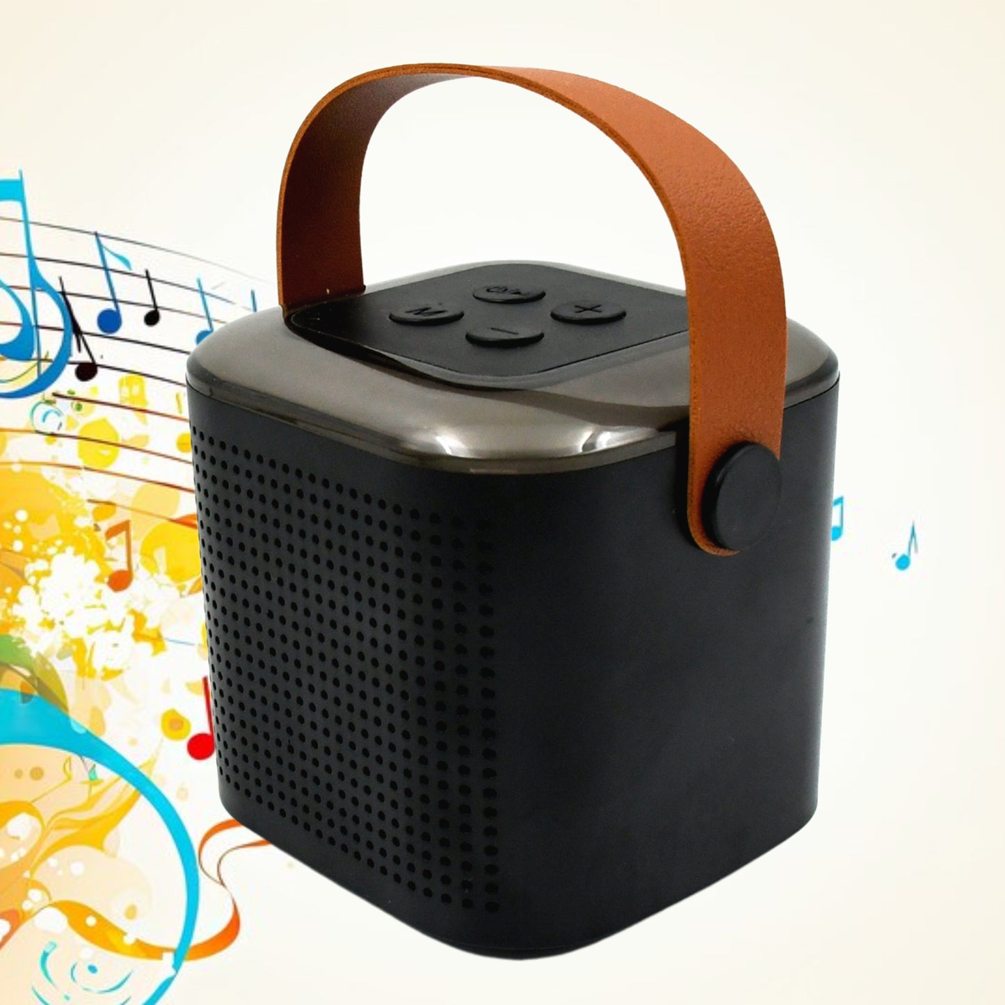 Wireless Speaker Microphone Set Rgb Light Support Memory Card Portable karaoke Machine Perfect  For Travel Tv