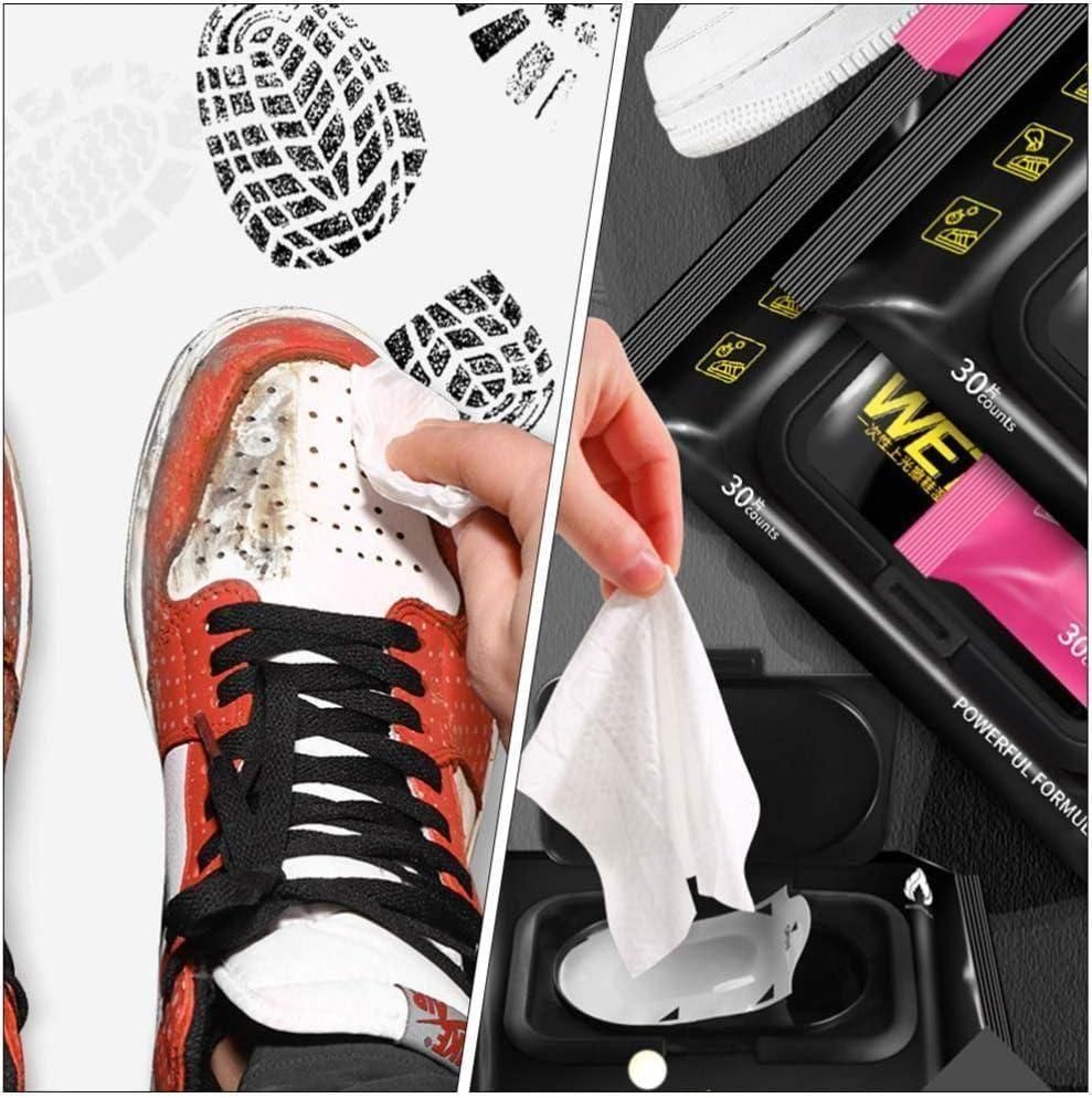 Sneaker & Shoe Wipes - 1 Packs of 80