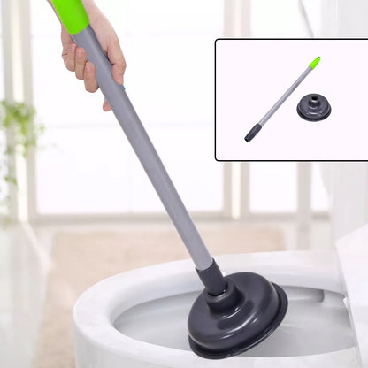 Toilet Plunger - For Clogs In Toilet Bowls And Sinks In Homes Commercial And Industrial Buildings.