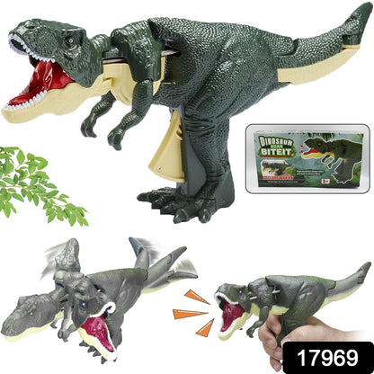 Dinosaur Roaring Toys Trigger Dinosaurs Toys With Dinosaur Sound Lighting Model Vibrating Headmoving (3 + Years  1 Pc)