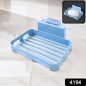 Soap Dish Holder For Bathroom Shower Wall Mounted Self Adhesive Soap Holder Saver Tray-plastic Sponge Holder For Kitchen Storage Rack Soap Box (Plastic Box)