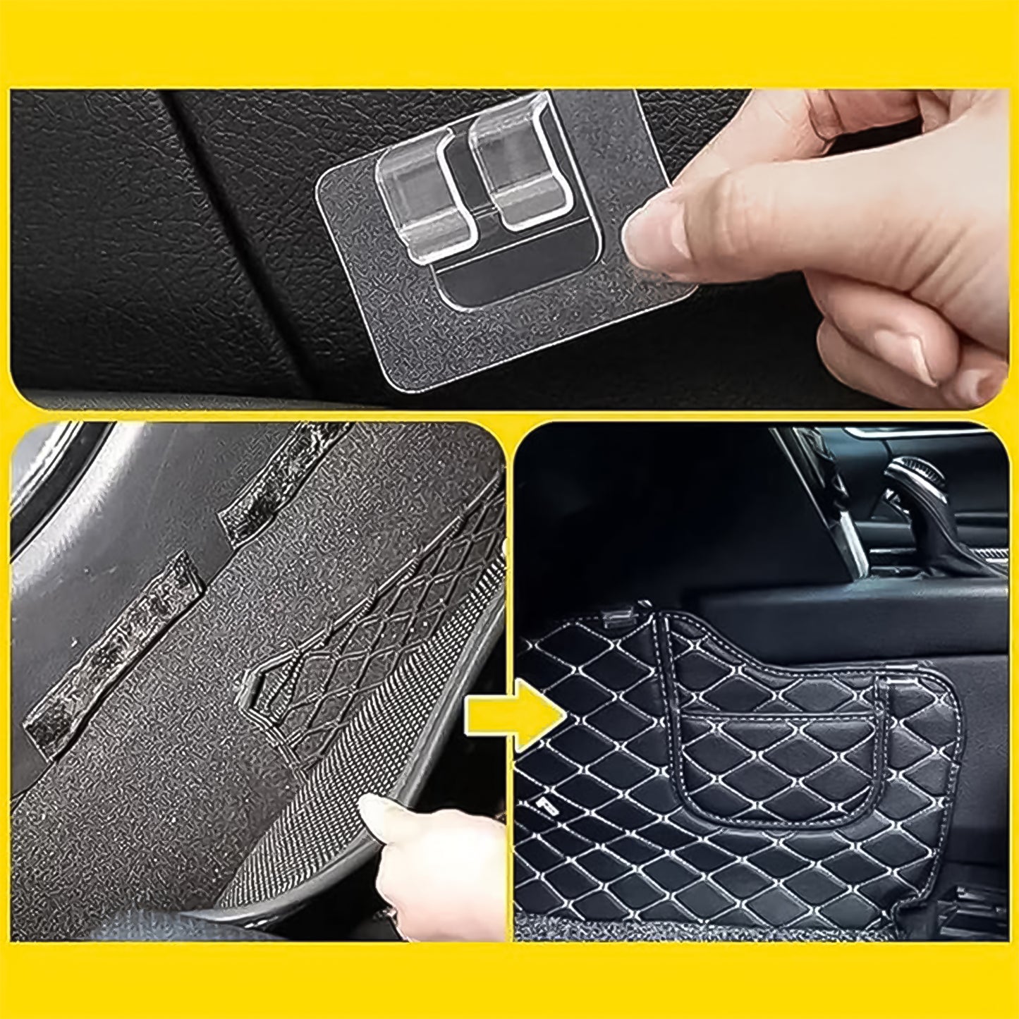 Transparent Self-adhesive Wall Wire Clip Hold (1 Pc)