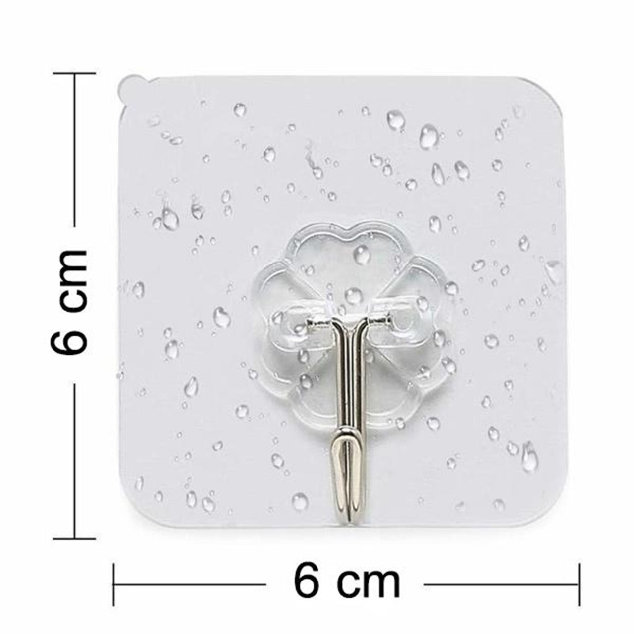 100pc Multipurpose Strong Small Stainless Steel Adhesive Wall Hooks