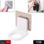 Wall Mounted Self Sticky Hooks For Body Wash Shampoo Bottle Wall Storage Strong Adhesive Hook Power Plug Socket Hanger Holder Multi Color (1pc)