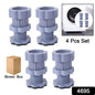Washing Machine Support Anti Vibration Washing Machine Support Adjustable Washer Anti Vibrasion Pads Washer  Dryer Pedestals Washing Machine Accessory Anti- Skid Pad Pvc Lifting Pad Non-slip ( 4 Pc Set )