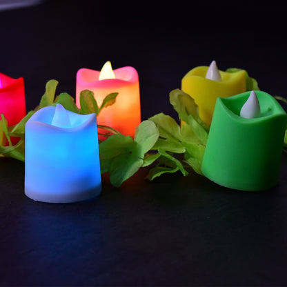 1pc Festival Decorative - Led Tealight Candles  Battery Operated Candle Ideal For Party.