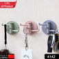 Sticky Hook Household Strong Punch-free Hook 180foldable Multi-function Rotatable Hook With 3 Hooks Suitable For Bathroom Kitchen Office (1 Pc)