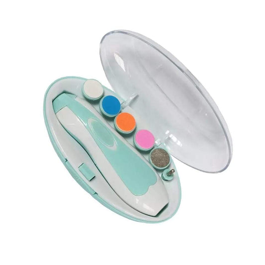 Electric Baby Nail Trimmer with Grinding Heads for Newborn Infant and Toddler