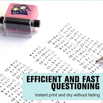 Digital Roller Stamp for Teaching Math