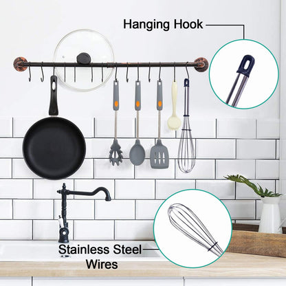 Stainless Steel Wire Whiskballoon Whiskegg Frother Milk  Egg Beater (8 Inch)