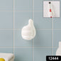 White Multifunctional Multi Functional Hand Shape Wall Clip Hanger Keys Cable Holder