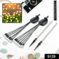 Solar Garden Lights Solar - Powered Firefly Lamp New Upgraded Solar Firefly Lights Outdoor Waterproof Solar Outdoor Decorative Lights For Yard Gardening Patio Backyard Pathway Dcor (2 Pcs Set 12 Led (Warm Light))