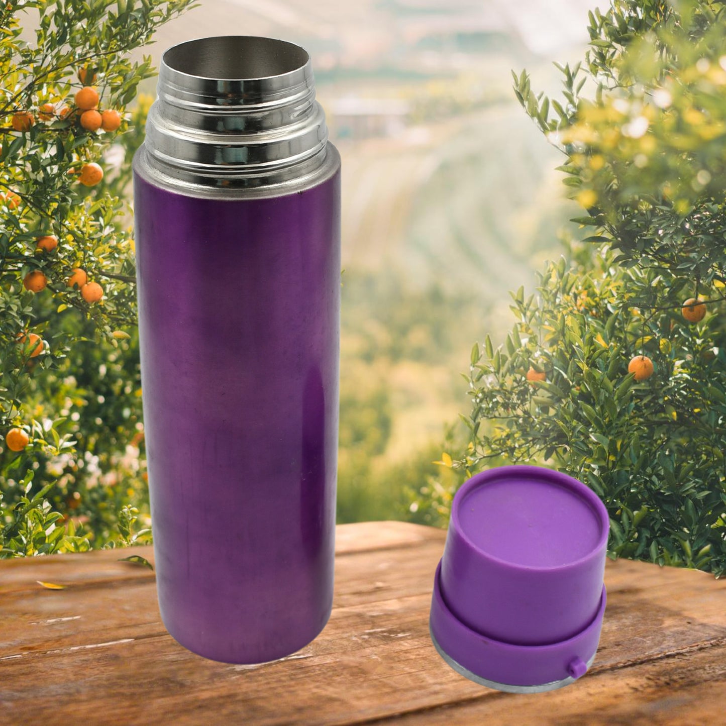 Stainless Steel Water Bottle Leak Proof Rust Proof Hot  Cold Drinks Gym Sipper Bpa Free Food Grade Quality Steel Fridge Bottle For Office  Gym  School (500 Ml Approx)