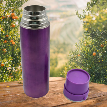 Stainless Steel Water Bottle Leak Proof Rust Proof Hot  Cold Drinks Gym Sipper Bpa Free Food Grade Quality Steel Fridge Bottle For Office  Gym  School (500 Ml Approx)