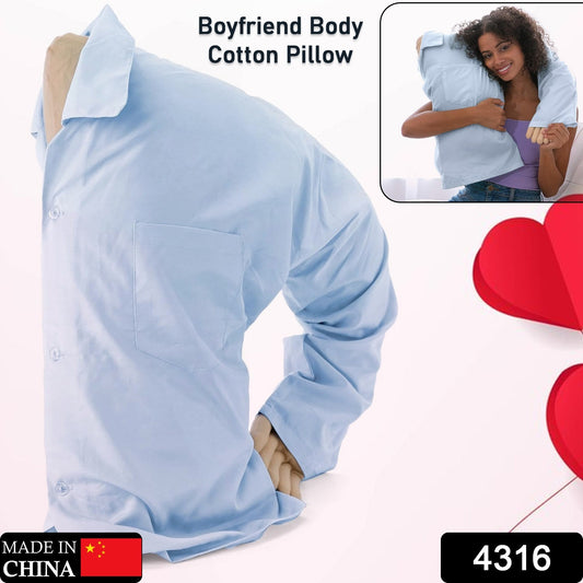 Boyfriend Body Cotton Pillow Body Pillow Super Soft Boyfriend Pillow Intimate Romantic Bedroom Partner Fun And Unique Dress Up Gift Ideas Body Pillows (1 Pc )