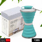 Silicone Traveling Water Bottle Bpa Free - Leak Proof Lightweight Collapsible - Small Folding Refillable And Space Saver For Camping Gym Sports Hiking Biking Yoga Outdoor