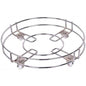 Stainless Steel Gas Cylinder Trolley with Wheels LPG Cylinder Roller Stand Movable Trolley