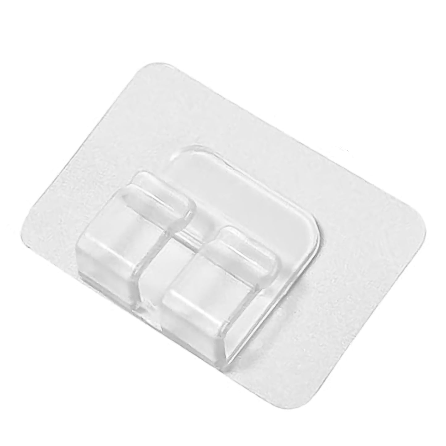 Transparent Self-adhesive Wall Wire Clip Hold (1 Pc)