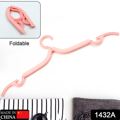 Travel Hangers With Clips Portable Folding Clothes Hangers For Scarves Suits Trousers Pants Shirts Socks Underwear Travel Home Foldable Clothes Drying Rack