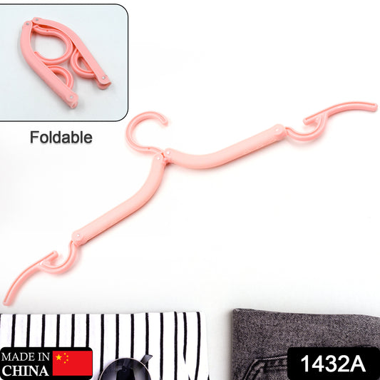 Travel Hangers With Clips Portable Folding Clothes Hangers For Scarves Suits Trousers Pants Shirts Socks Underwear Travel Home Foldable Clothes Drying Rack