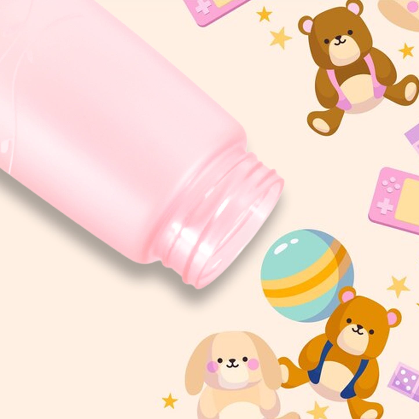 Unique Shape Premium Plastic Water Bottle With Dori Easy To Carry Leakproof Bpa-free Water Plastic Water Bottle For Children Home School (1 Pc  550 Ml)