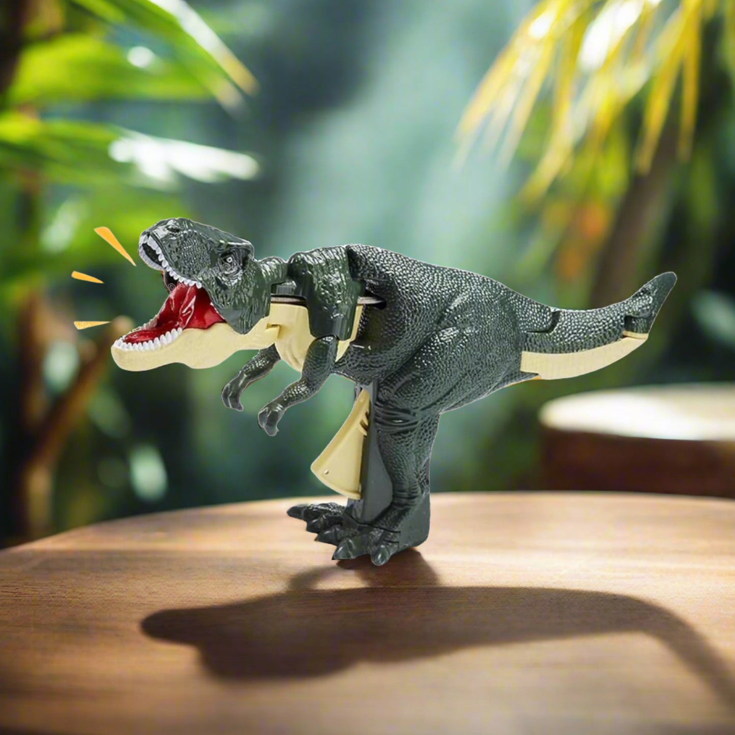 Dinosaur Roaring Toys Trigger Dinosaurs Toys With Dinosaur Sound Lighting Model Vibrating Headmoving (3 + Years  1 Pc)