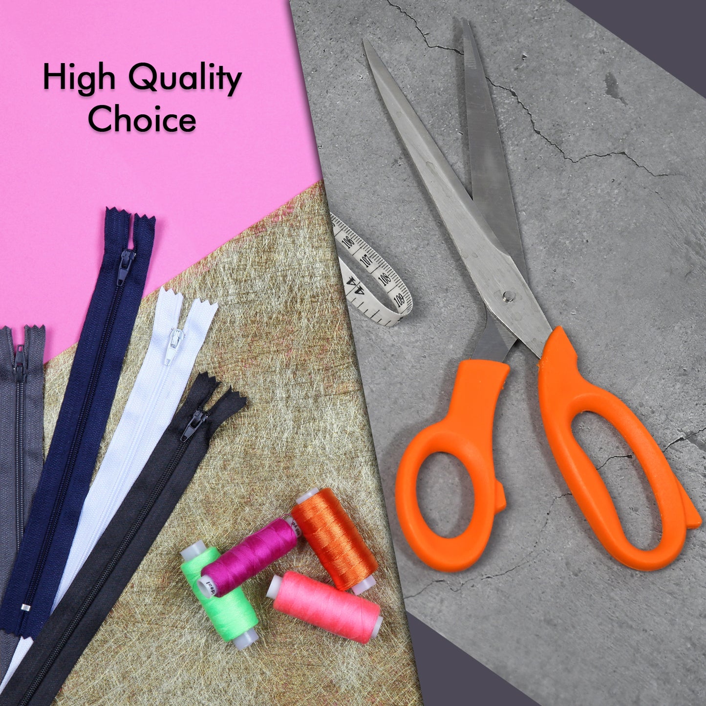 Tailor Scissors And Measuring Tape High Quality Scissor With Flexible Measuring Tape For Tailor  Home Use Scissor