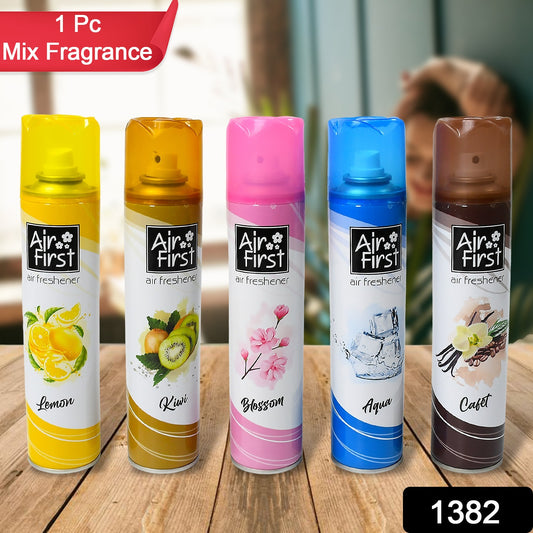 Air Freshener  Used In Office Home Hotels Banquets Carpet Etc Room Spray Air Freshener Mix Fragrance Lemon Kiwi Blossom Aqua Cafet (300 Ml Approx  1 Pc)