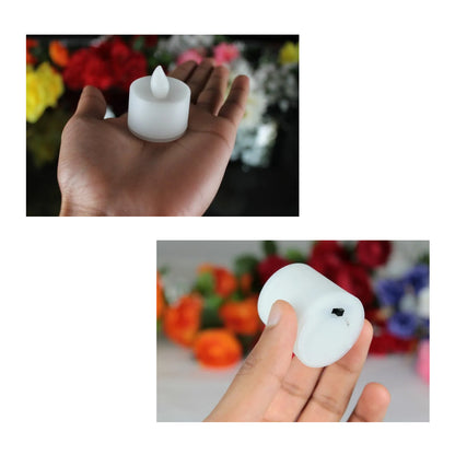 1pc Festival Decorative - Led Tealight Candles  Battery Operated Candle Ideal For Party.